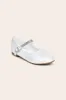 Sloane Flower Girl Shoe - White sold by Birdy Grey