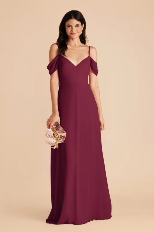 Devin Convertible Dress - Berry sold by Birdy Grey