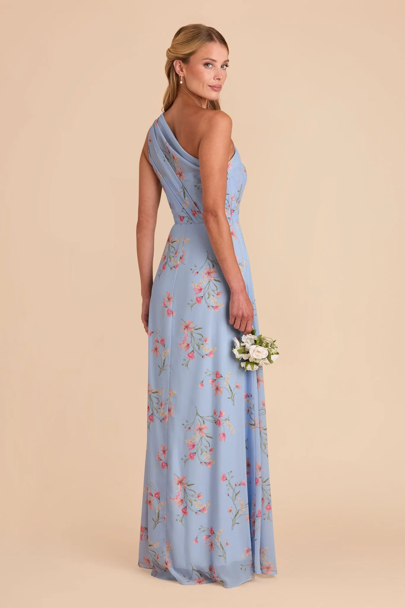 Kira Dress With Slit - Periwinkle Blue Le Fleur sold by Birdy Grey product image thumbnail 4