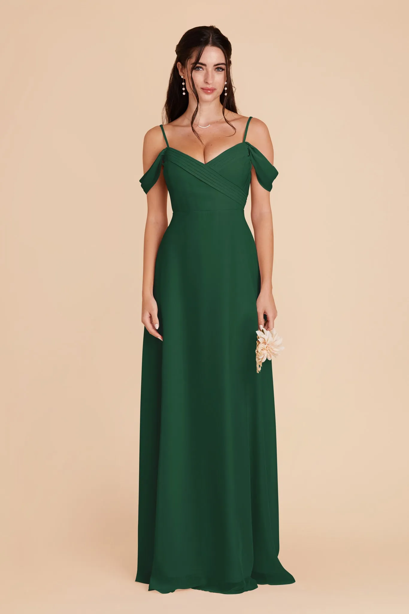 Spence Convertible Dress With Slit - Forest Green sold by Birdy Grey
