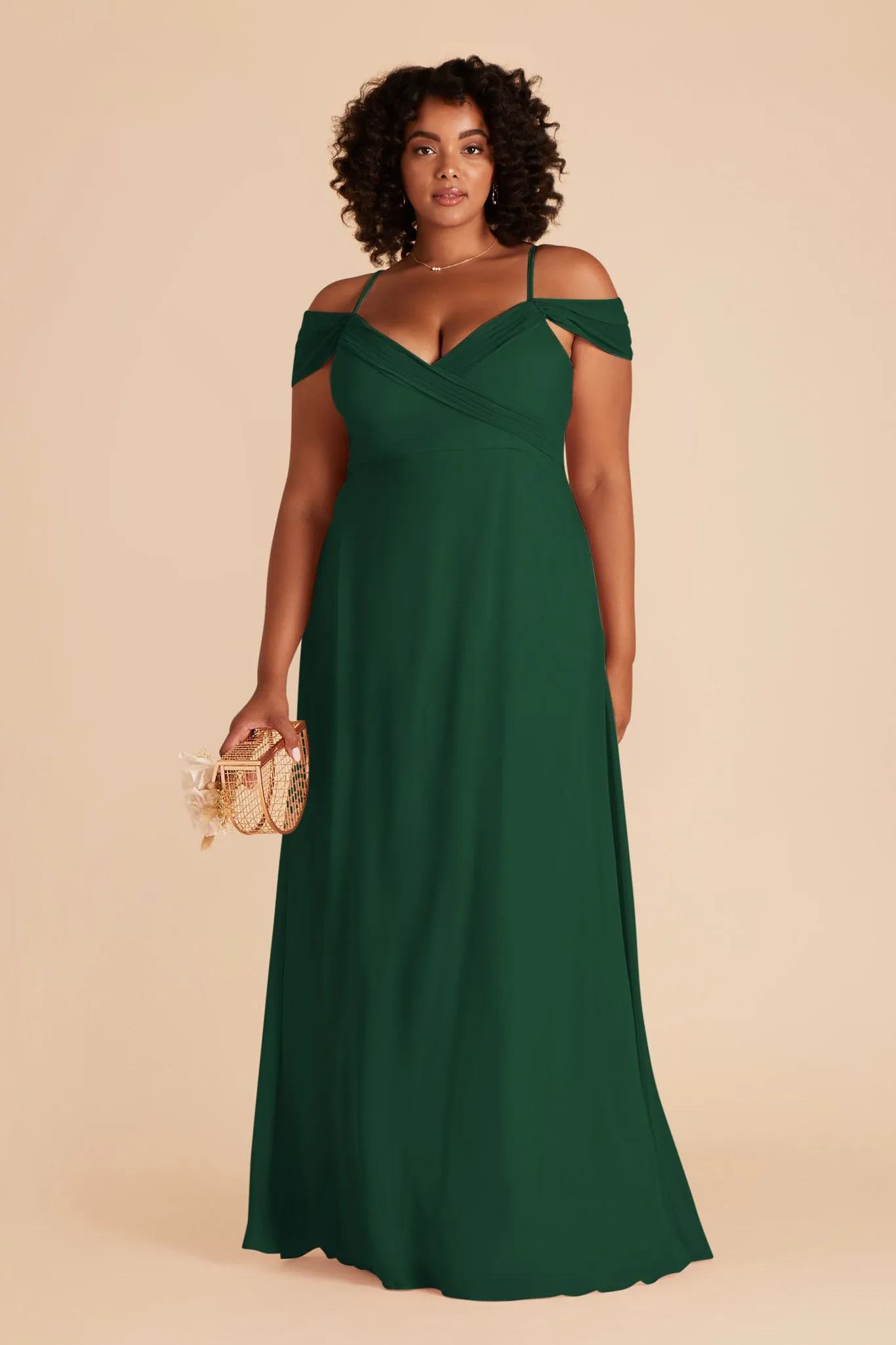 Spence Convertible Dress With Slit - Forest Green sold by Birdy Grey product image thumbnail 2