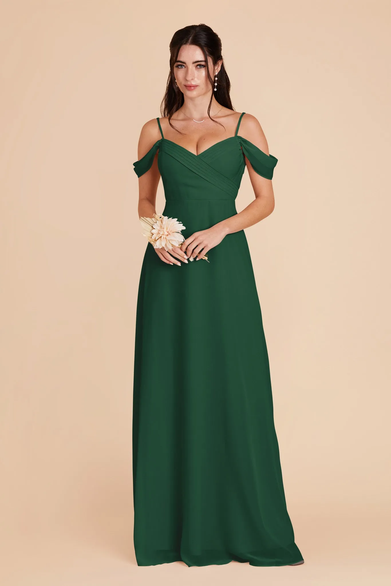 Spence Convertible Dress With Slit - Forest Green sold by Birdy Grey product image thumbnail 3