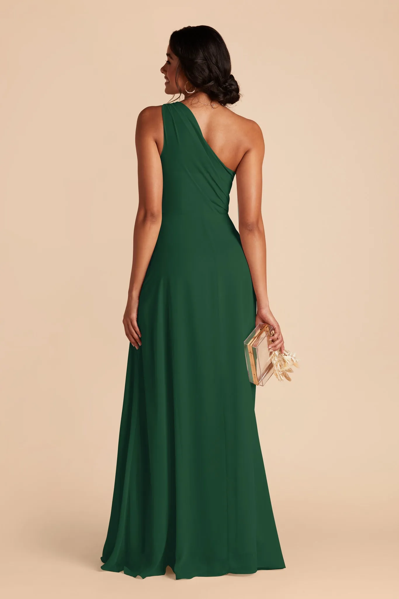 Kira Dress With Slit - Forest Green sold by Birdy Grey product image thumbnail 5