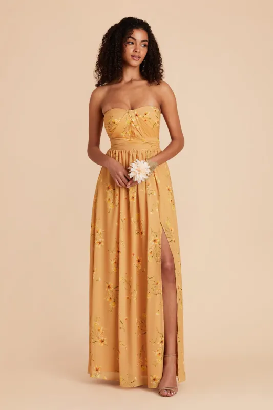 Grace Convertible Dress With Slit - Marigold Le Fleur sold by Birdy Grey