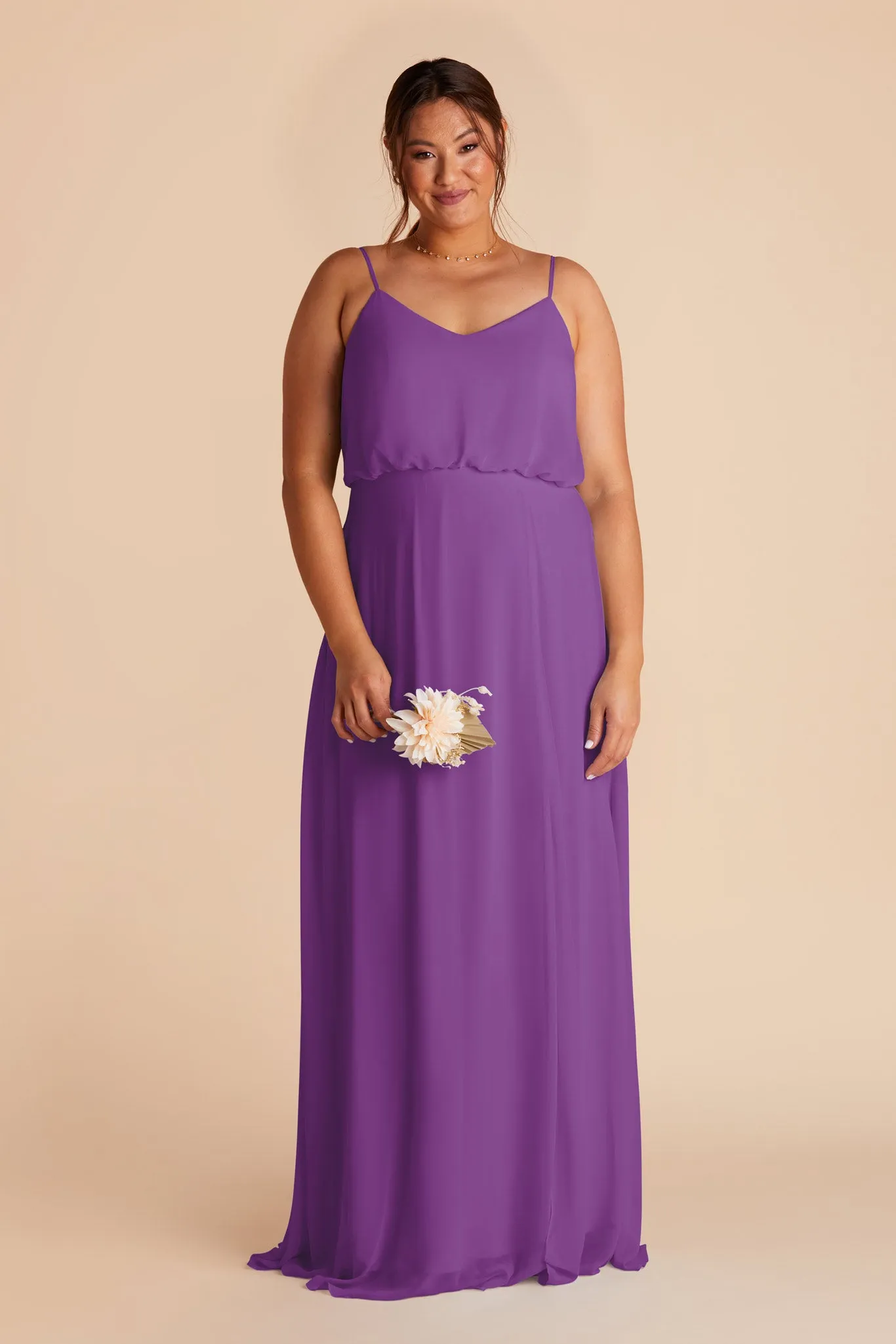 Gwennie Dress With Slit - Amethyst sold by Birdy Grey product image thumbnail 2