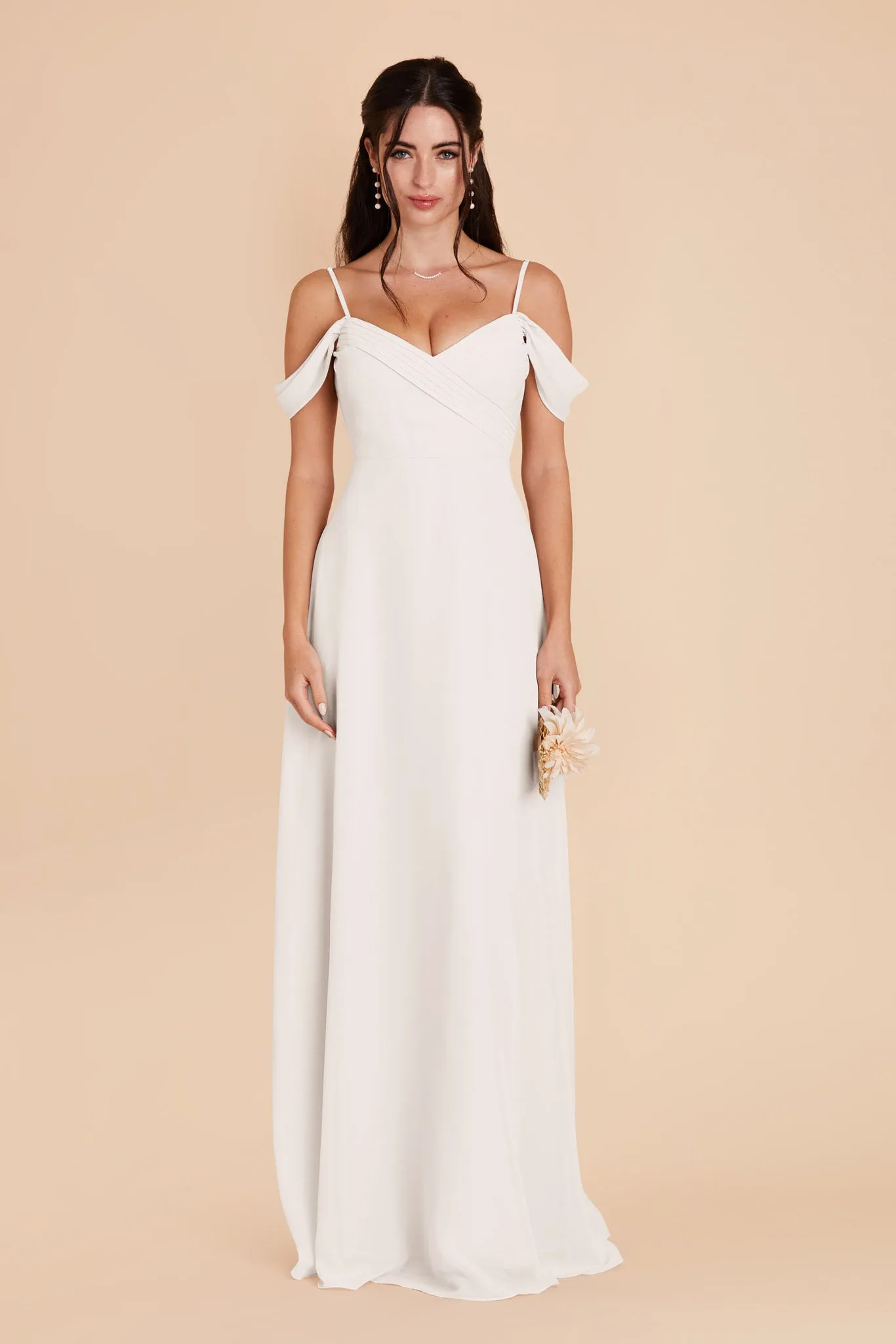 Spence Convertible Dress With Slit - White sold by Birdy Grey product image thumbnail 5