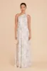 Kira Dress With Slit - Sage Spring Garden sold by Birdy Grey