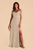 Devin Convertible Dress With Slit - Almond sold by Birdy Grey