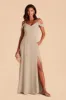 Devin Convertible Dress With Slit - Almond sold by Birdy Grey