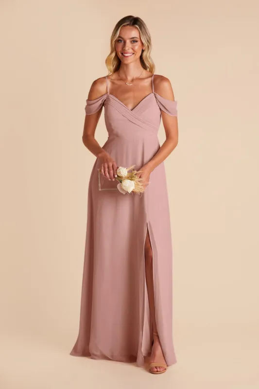 Spence Convertible Dress With Slit - English Rose sold by Birdy Grey