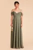 Spence Convertible Dress With Slit - Moss Green sold by Birdy Grey