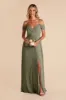 Spence Convertible Dress With Slit - Moss Green sold by Birdy Grey