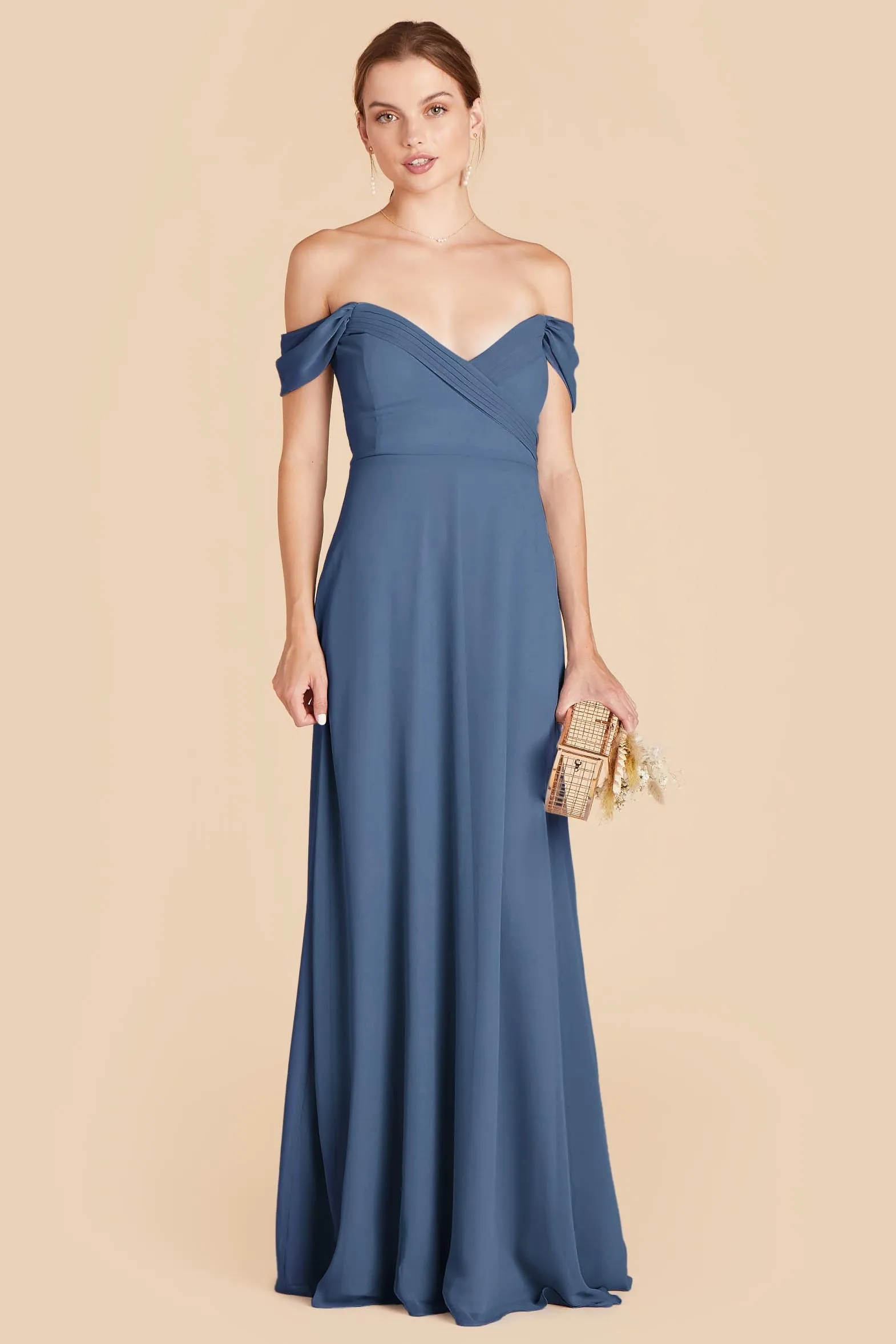 Spence Convertible Dress With Slit - Twilight sold by Birdy Grey