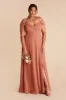 Spence Convertible Dress With Slit - Terracotta sold by Birdy Grey