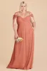 Spence Convertible Dress With Slit - Terracotta sold by Birdy Grey