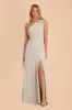 Kira Dress With Slit - Dove Gray sold by Birdy Grey