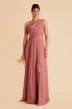 Kira Dress With Slit - Mulberry sold by Birdy Grey