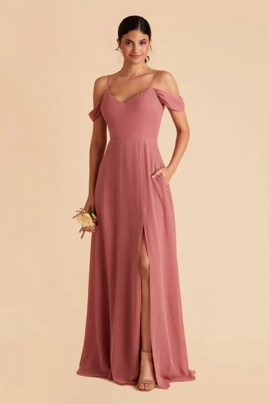 Devin Convertible Dress With Slit - Mulberry sold by Birdy Grey