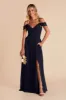Spence Convertible Dress With Slit - Navy sold by Birdy Grey