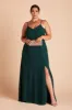 Gwennie Dress With Slit - Emerald sold by Birdy Grey
