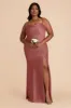 Olivia Matte Satin Dress - Wild Rose sold by Birdy Grey