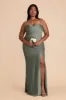Olivia Matte Satin Dress - Sea Glass sold by Birdy Grey