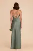 Olivia Matte Satin Dress - Sea Glass sold by Birdy Grey