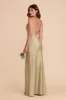 Olivia Matte Satin Dress - Moss Green sold by Birdy Grey