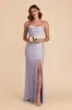 Olivia Matte Satin Dress - Dusty Lilac sold by Birdy Grey