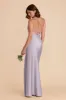 Olivia Matte Satin Dress - Dusty Lilac sold by Birdy Grey