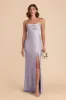 Olivia Matte Satin Dress - Dusty Lilac sold by Birdy Grey