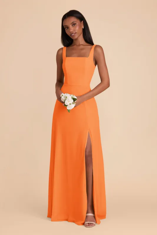 Alex Convertible Dress Chiffon - Apricot sold by Birdy Grey