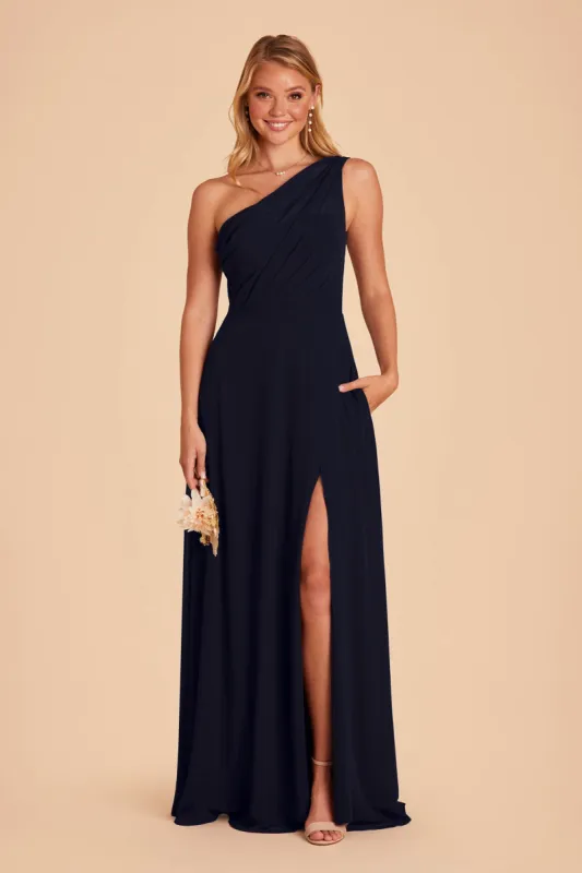 Kira Dress - Navy sold by Birdy Grey