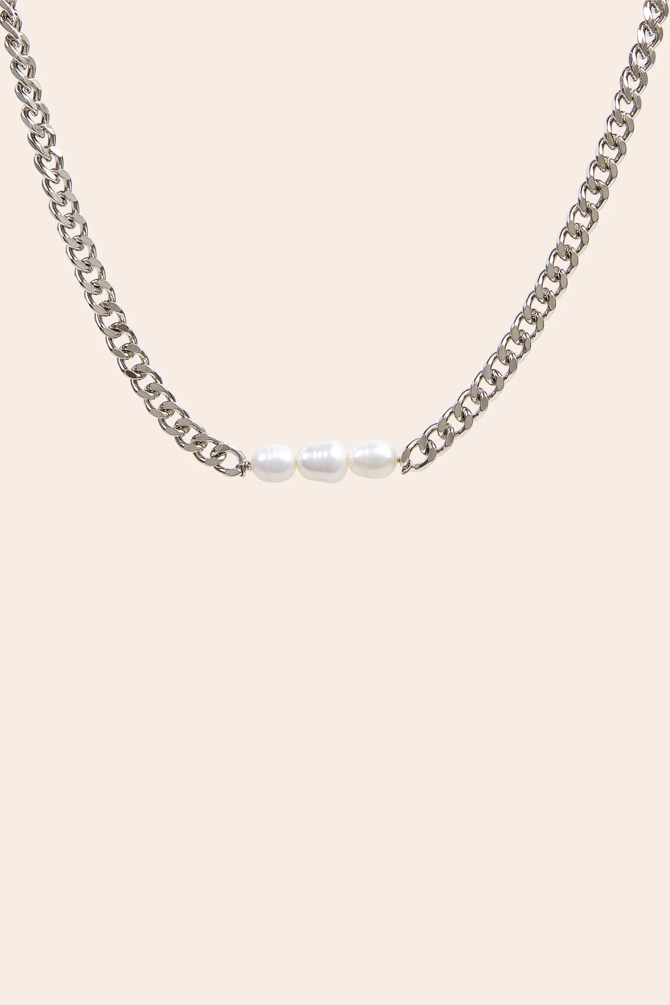 Lucille Necklace by Petit Moments - Silver sold by Birdy Grey