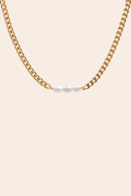 Lucille Necklace by Petit Moments - Gold sold by Birdy Grey