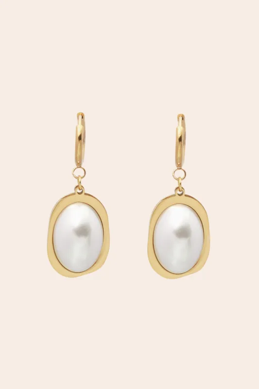 Diana Earrings by Petit Moments - Gold sold by Birdy Grey