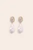 Abigail Earrings by Petit Moments - Pearl sold by Birdy Grey