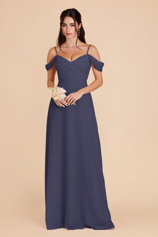 Spence Convertible Dress - Dusk Blue sold by Birdy Grey