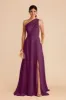 Kira Dress With Slit - Fig sold by Birdy Grey