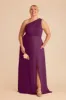 Kira Dress With Slit - Fig sold by Birdy Grey