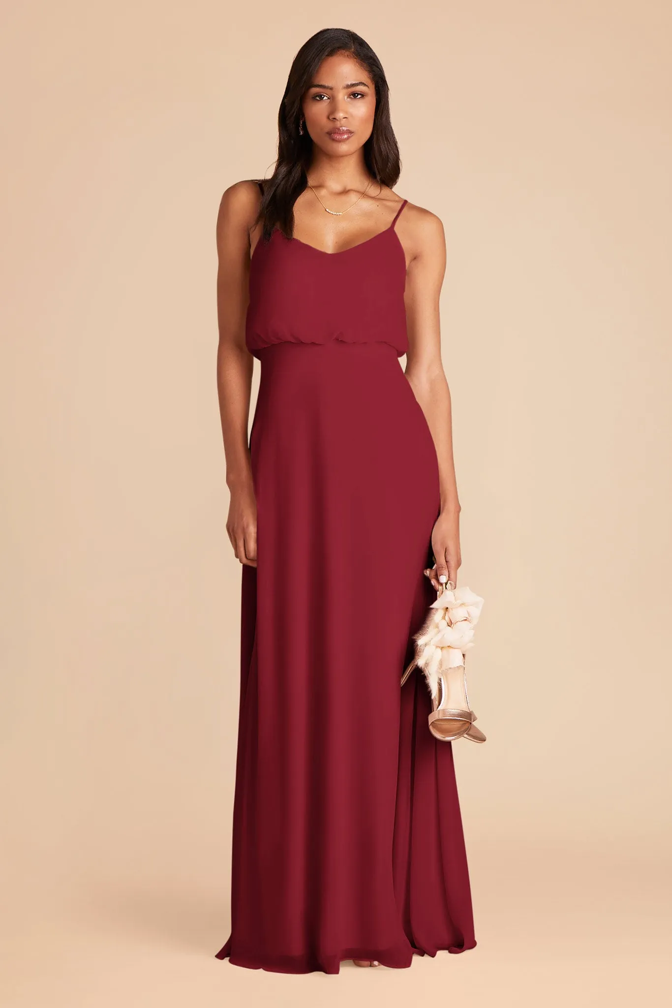 Gwennie Dress - Burgundy sold by Birdy Grey product image thumbnail 3