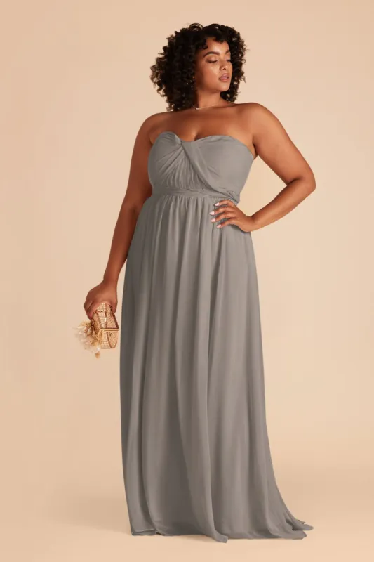 Grace Convertible Dress - Silver sold by Birdy Grey