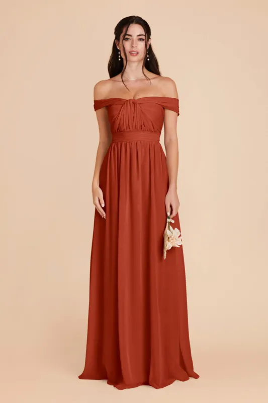 Grace Convertible Dress - Auburn sold by Birdy Grey