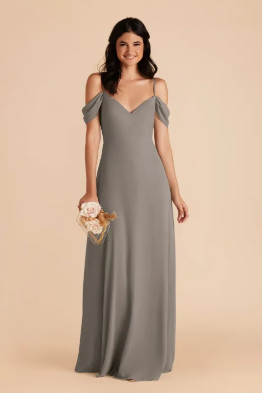 Devin Convertible Dress - Silver sold by Birdy Grey