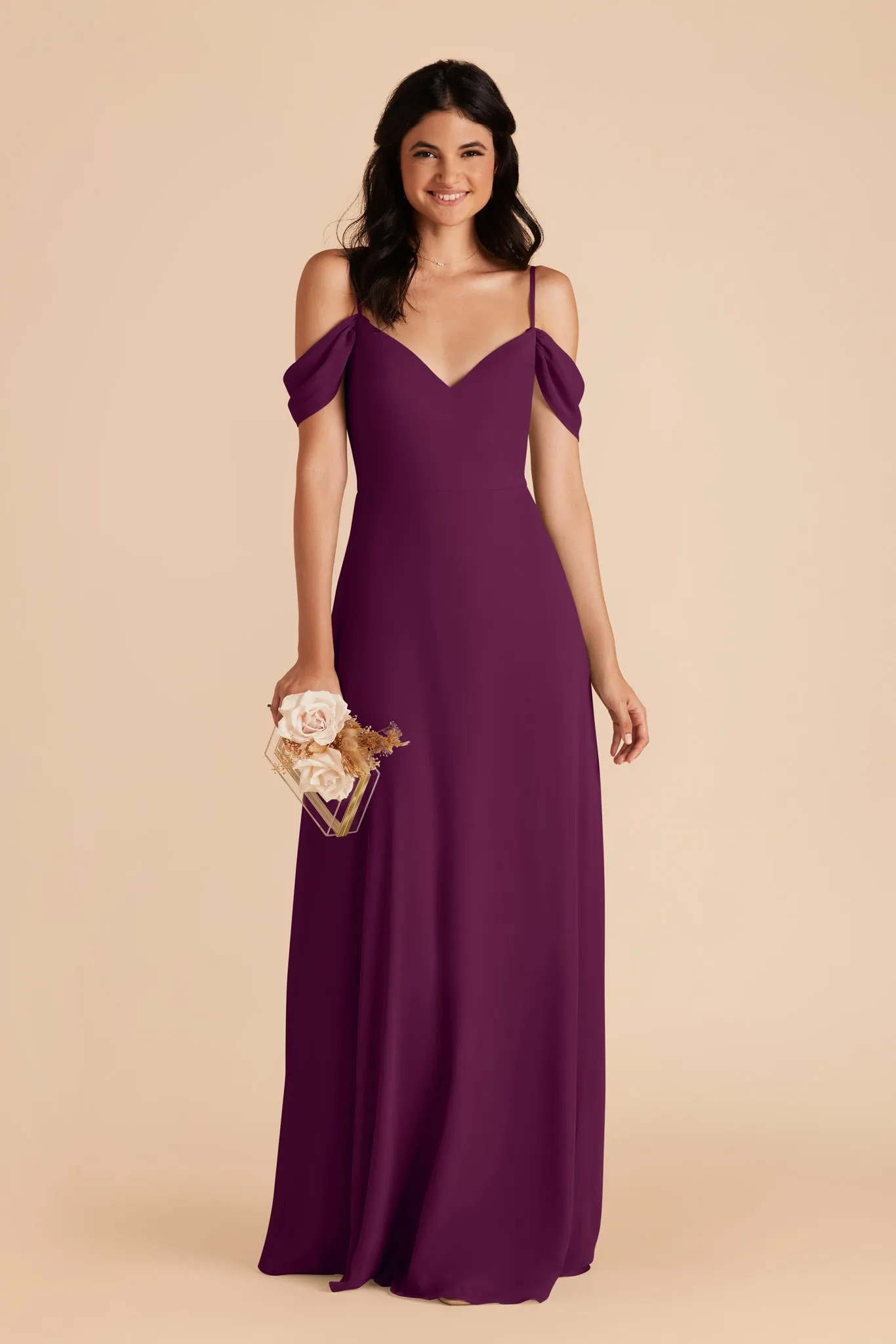 Devin Convertible Dress - Fig sold by Birdy Grey