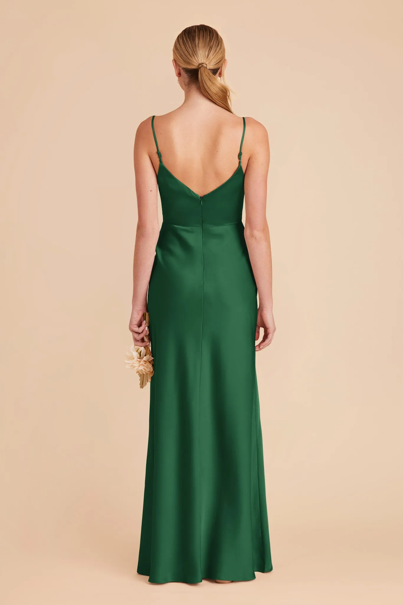 Jay Matte Satin Dress - Forest Green sold by Birdy Grey product image thumbnail 5