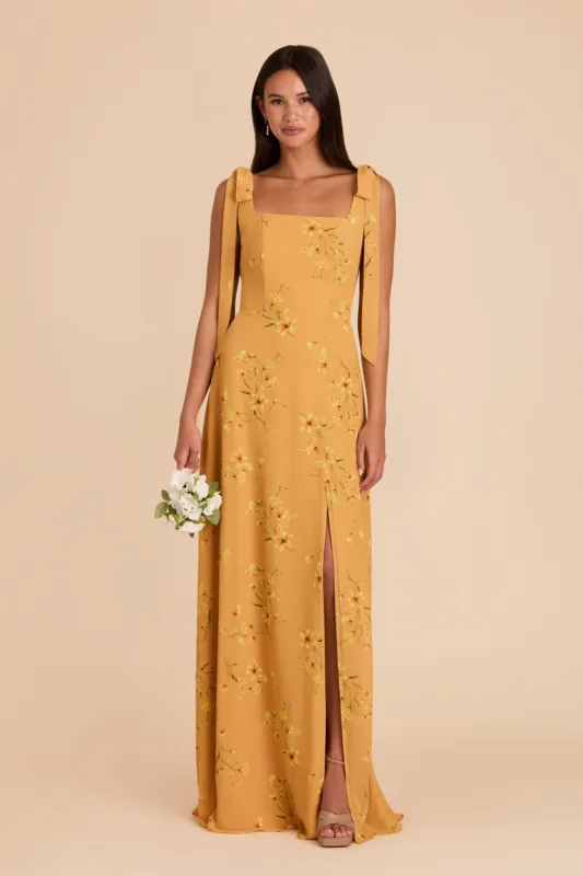 Alex Convertible Dress Chiffon - Marigold Le Fleur sold by Birdy Grey