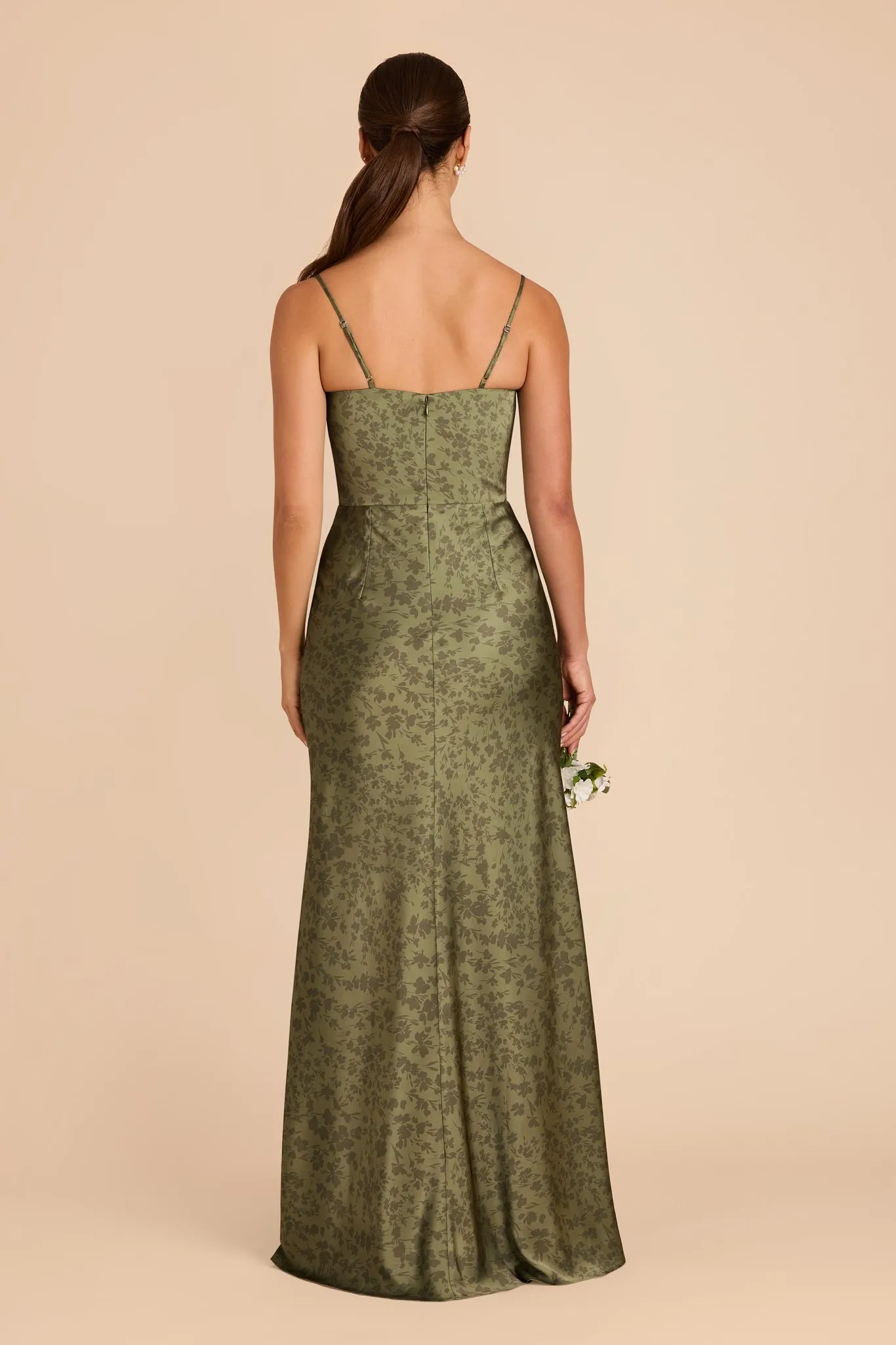 Mai Matte Satin Dress - Bright Martini Dreamy Floral sold by Birdy Grey product image thumbnail 4