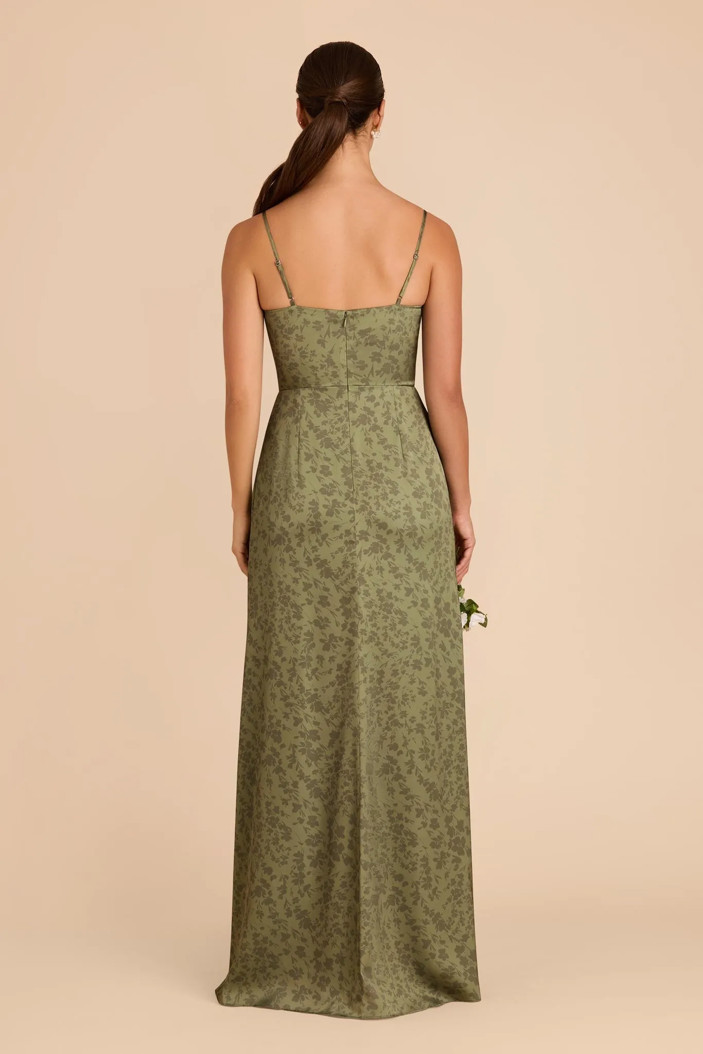 Lydia Matte Satin Dress - Bright Martini Dreamy Floral sold by Birdy Grey product image thumbnail 4