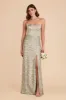 Mai Matte Satin Dress - Moss Green Dreamy Floral sold by Birdy Grey